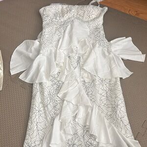 Saravivi White Lace Dress